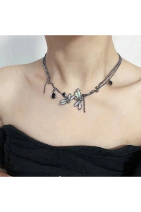 Enchanted Dragonfly Gothic Choker