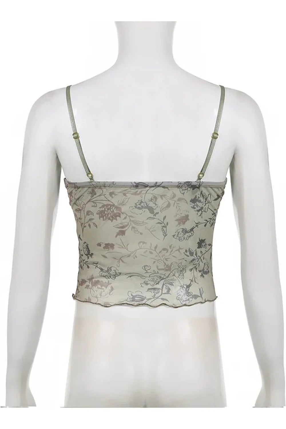 Enchanted Garden Lace Camisole Crop Top