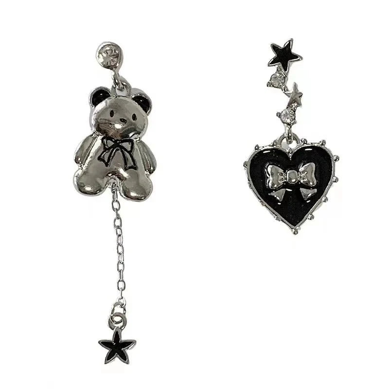 Enchanted Noir Charm Earrings