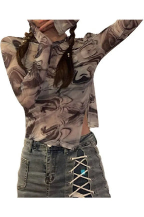 Fairy Grunge Crop T-Shirt