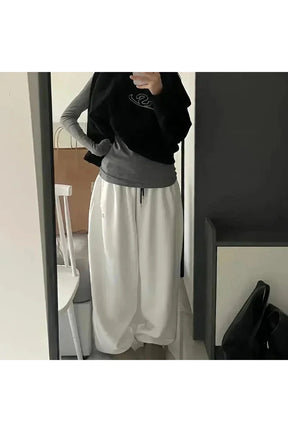 Fleece Wide Leg Sweatpants