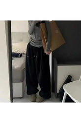 Fleece Wide Leg Sweatpants