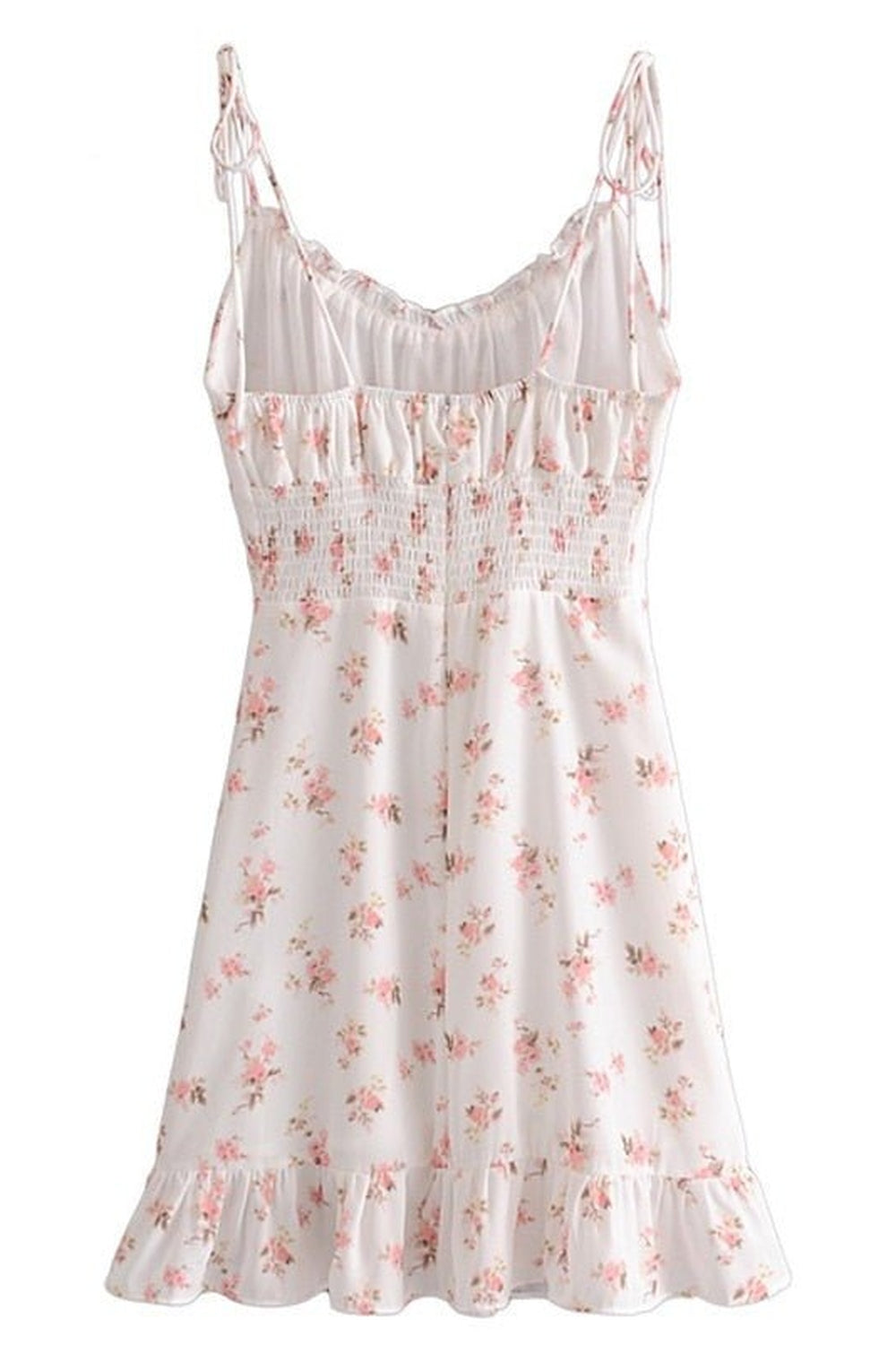 Floral Print Spaghetti Dress