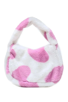 Fluffy Shoulder Plush Tote