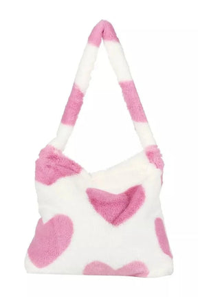 Fluffy Shoulder Plush Tote