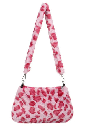 Fluffy Shoulder Plush Tote