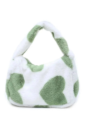 Fluffy Shoulder Plush Tote