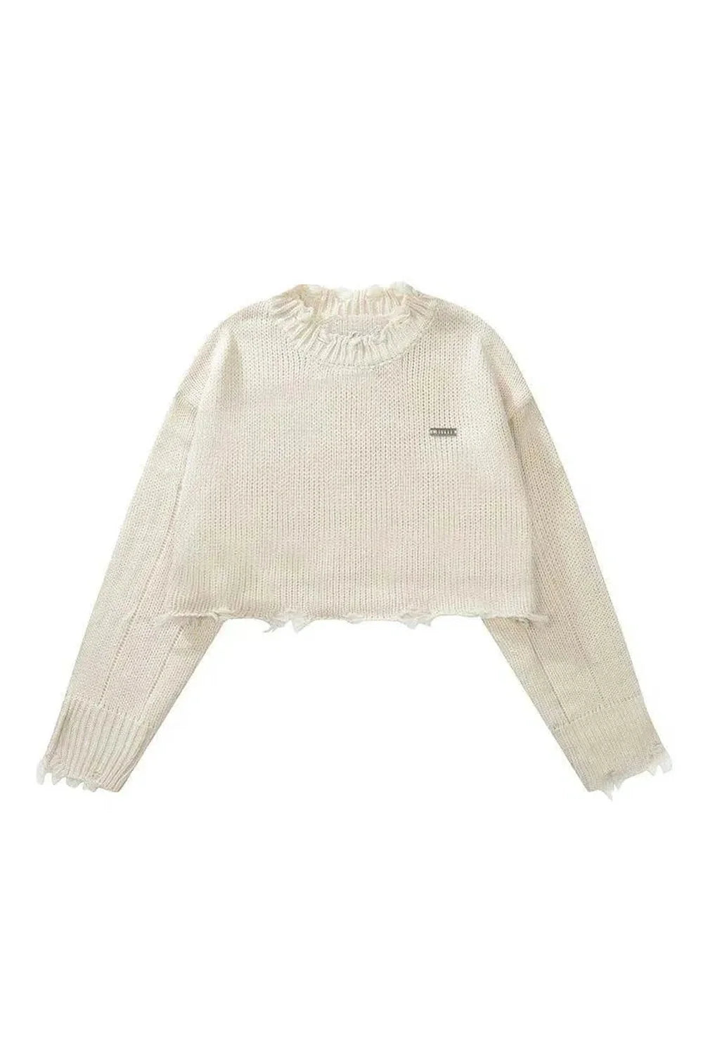 Soft apricot cloud sweater perfect for fall.