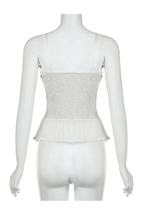 Frosty Frills Camisole Top