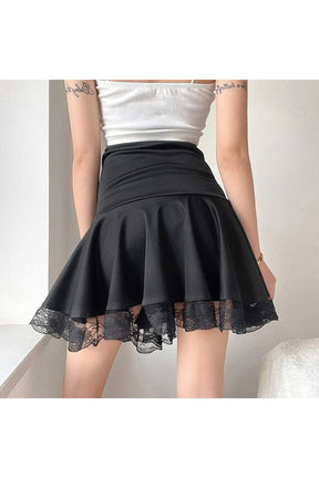 Goth Lace Skirt