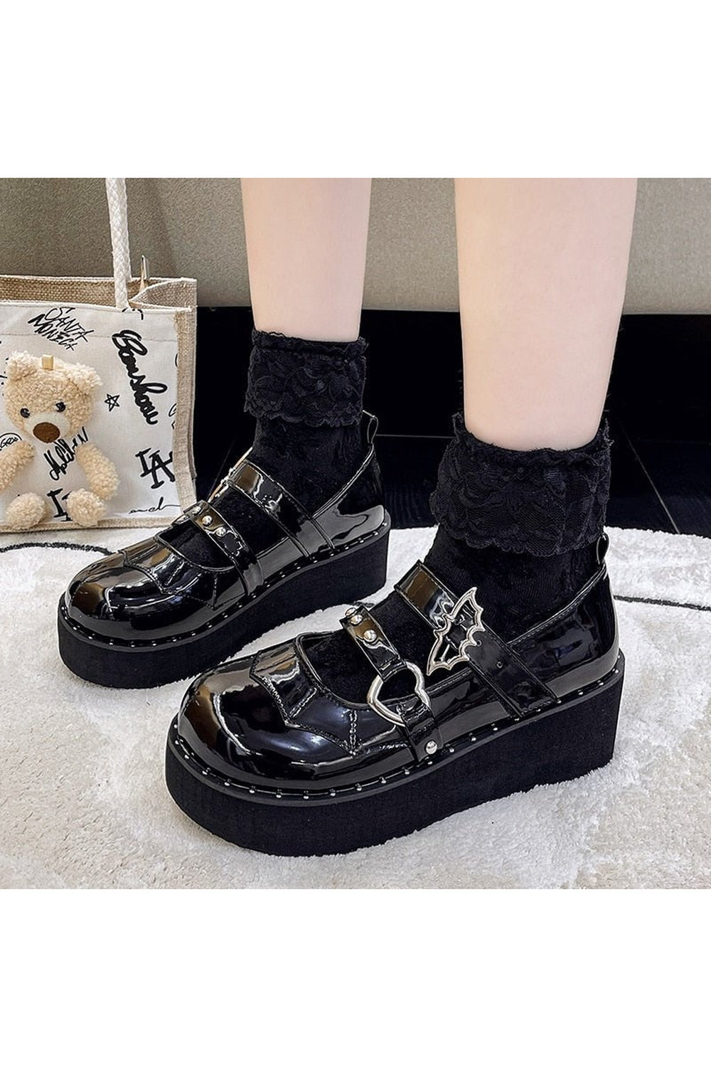 Goth Kawaii Platform Shoes