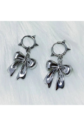 Gothic Charm Hoop Earrings