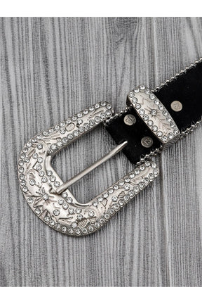 Gothic Cross Embellished Belt