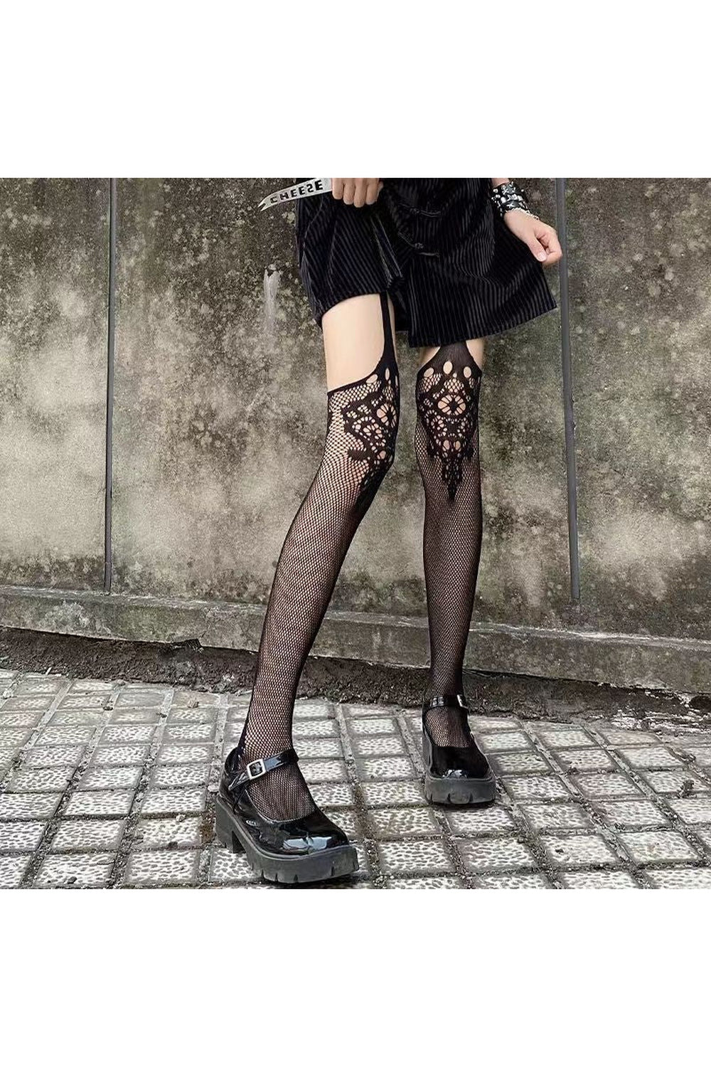 Gothic Fishnet Stockings