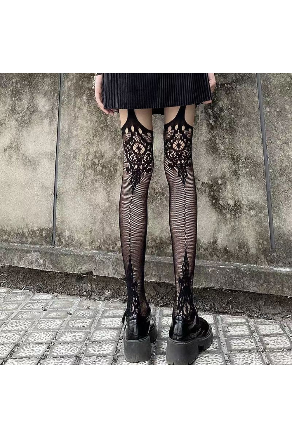 Gothic Fishnet Stockings