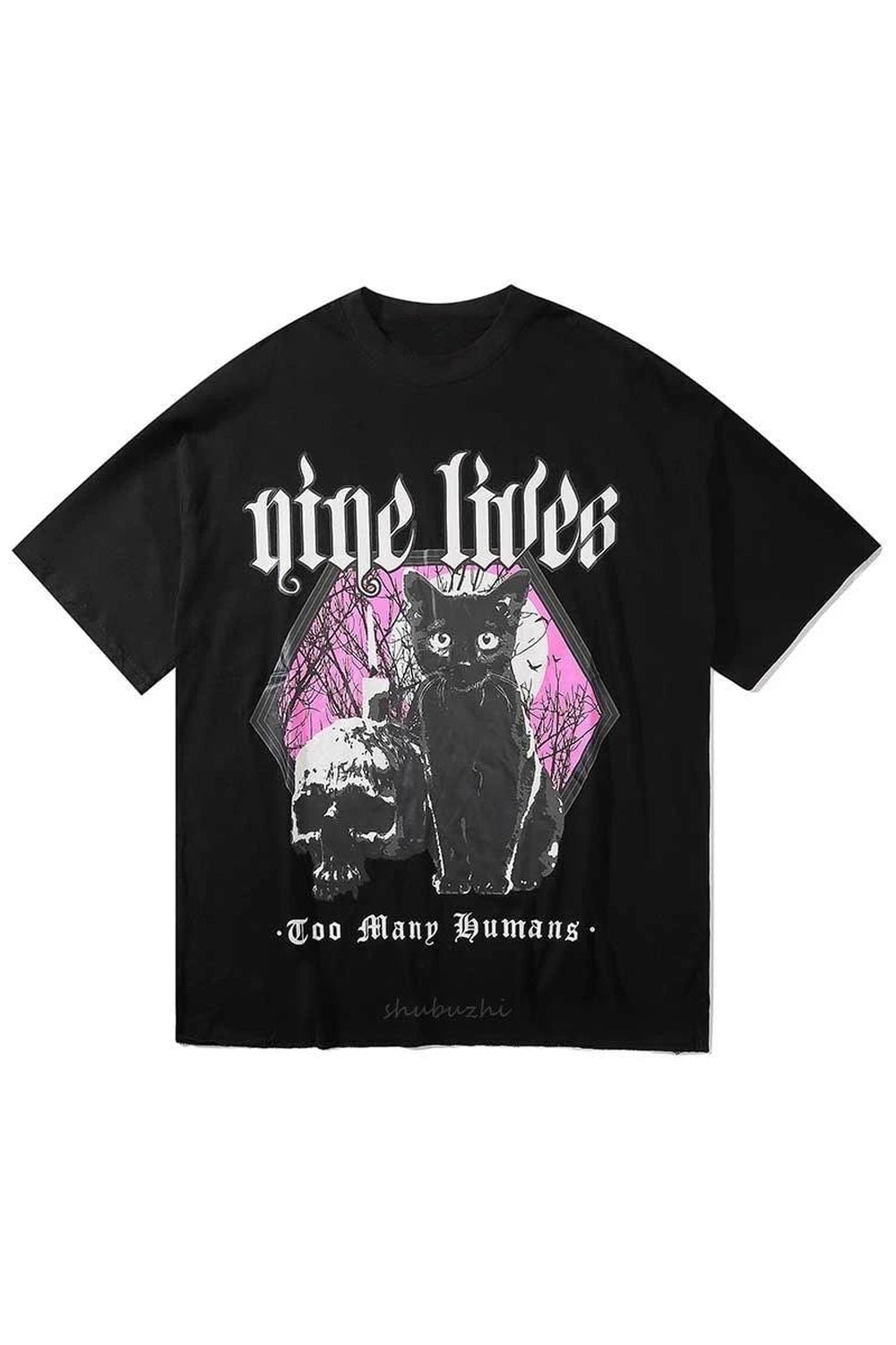 Gothic Funny Print T-shirt