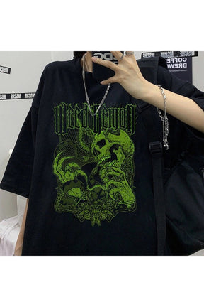 Gothic Women Oversize T-shirt