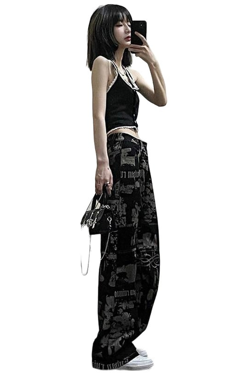 Grunge Aesthetic Pants variant 1 with distressed style.