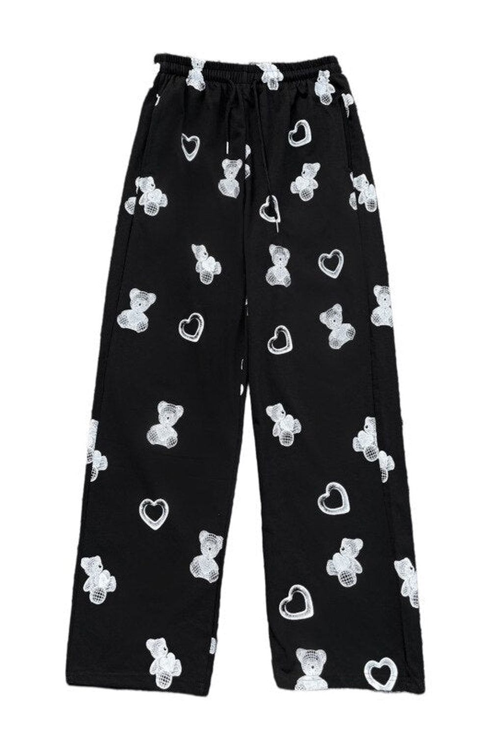 Harajuku Bear Heart Pants