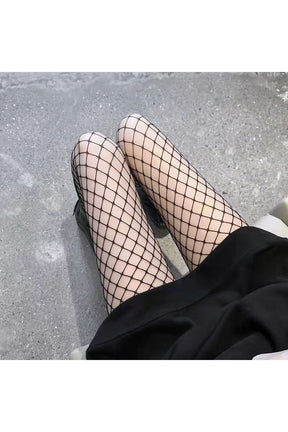 Harajuku Hollow out Fishnet Tights