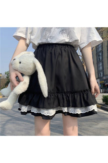 Harajuku Summer Ruffle Skirt