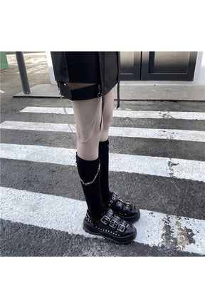 Harajuku Thin Mid Calf Socks