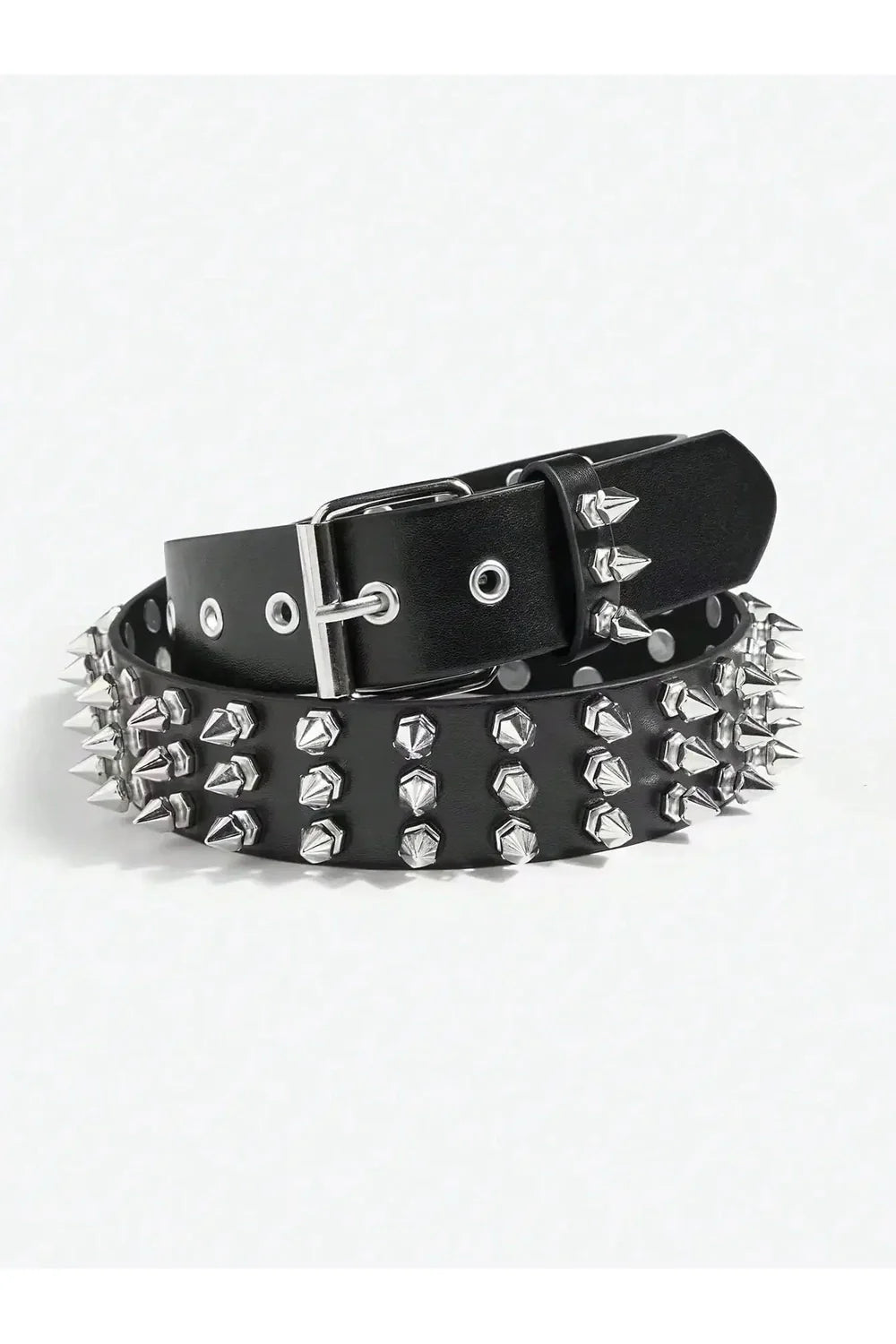 Hardcore Spiked Studded Belt