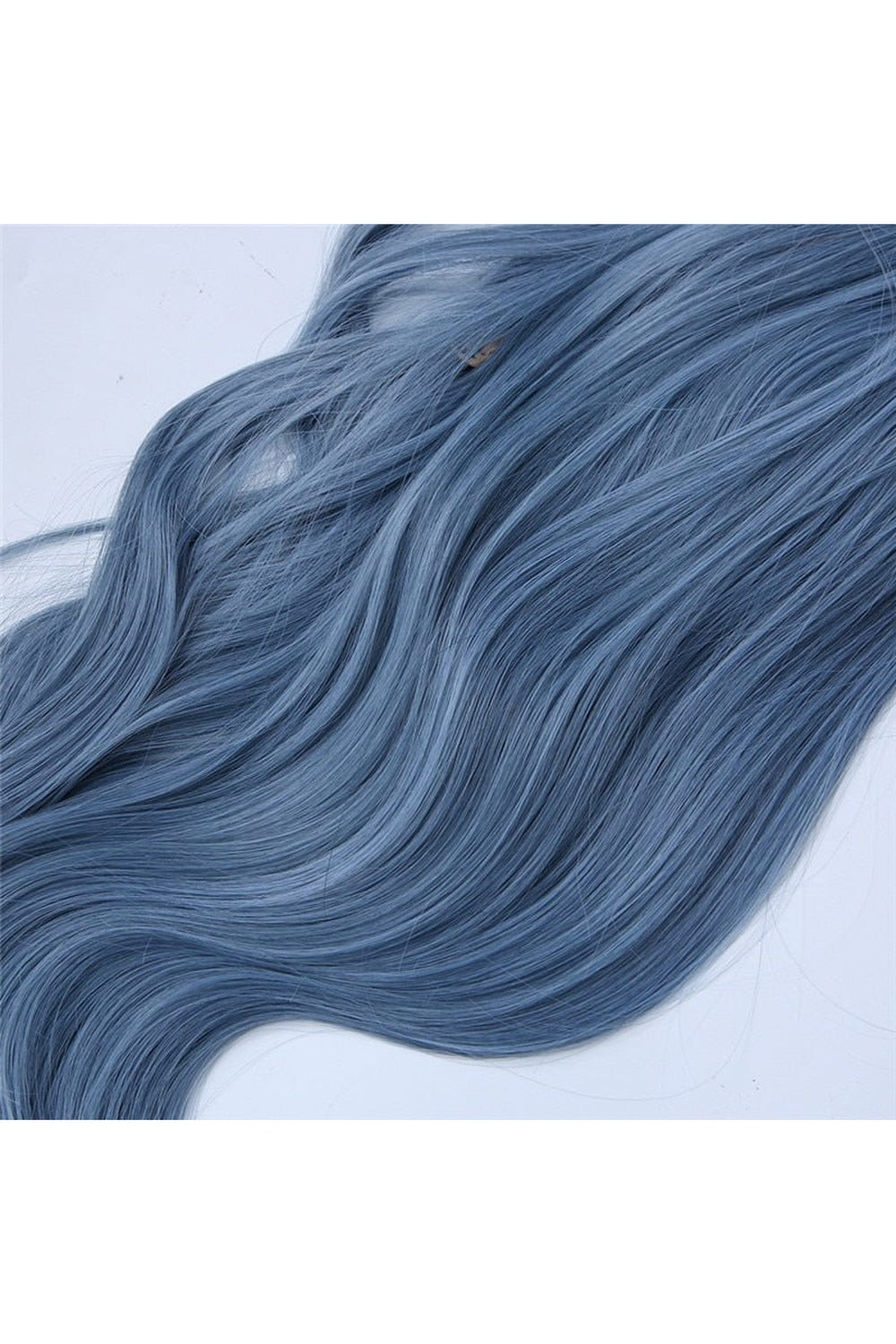 Haze Blue Long Wig