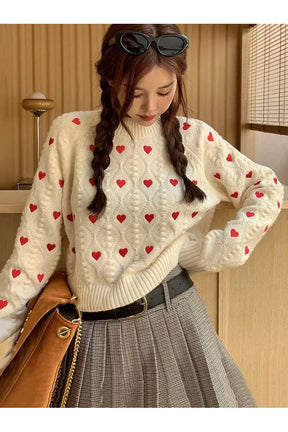 Fall Heartfelt Cuddle Knit Sweater