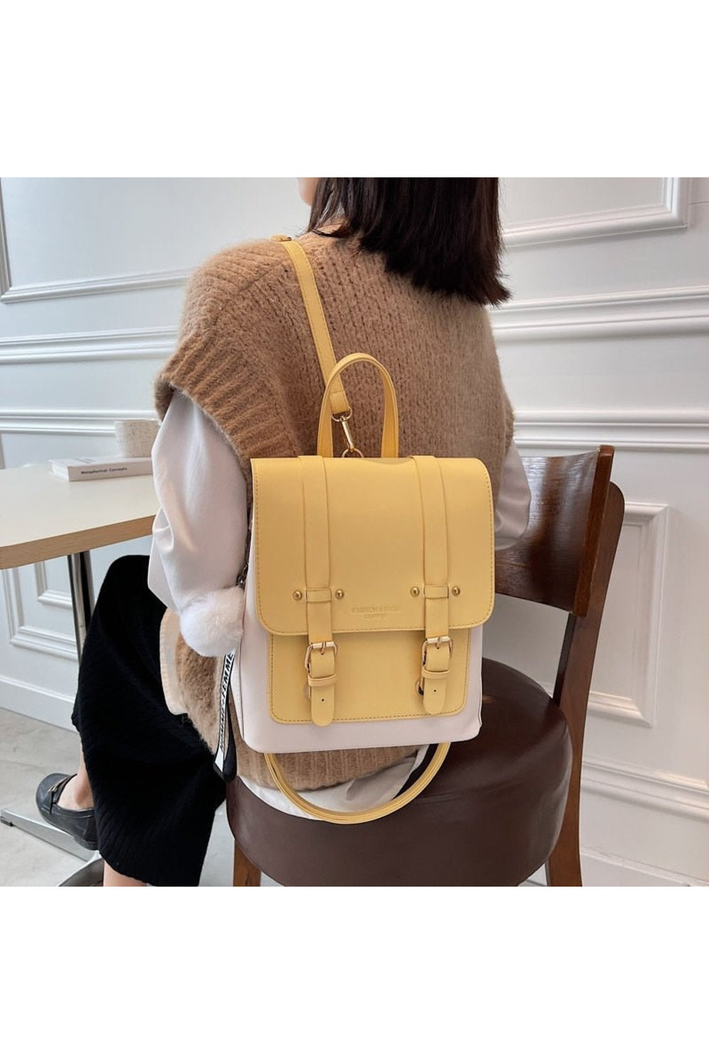 High Quality Leather Backpack