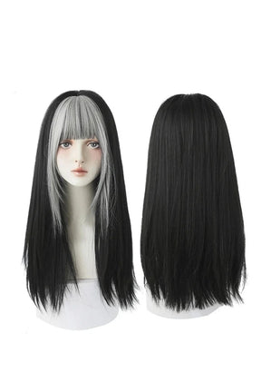 Highlighted Kinky Straight Wig