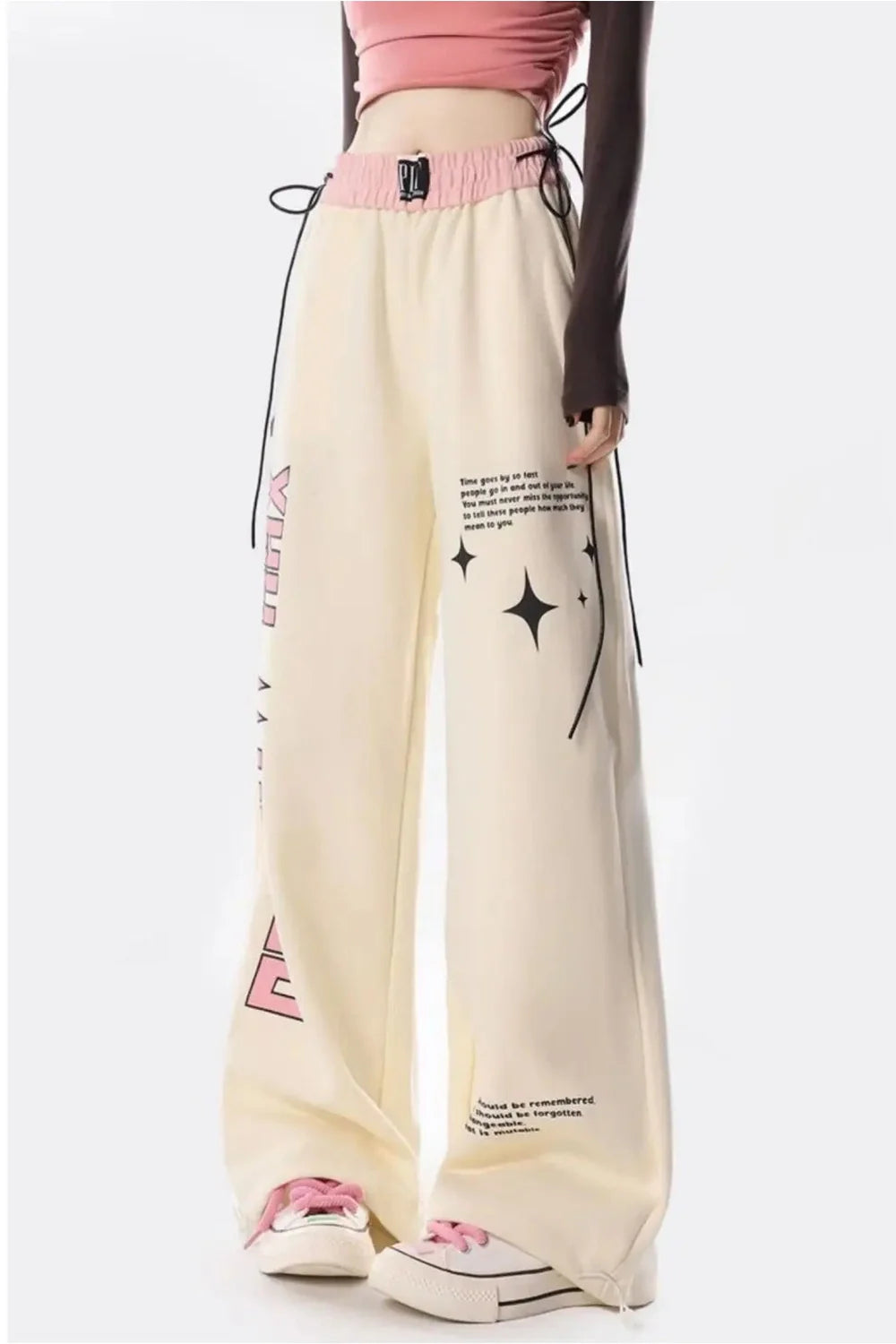 Hip Hop High Waist Pants