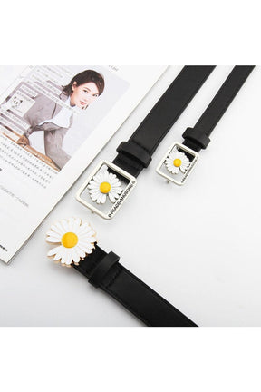 Indie Aesthetic Chamomile buckle belt