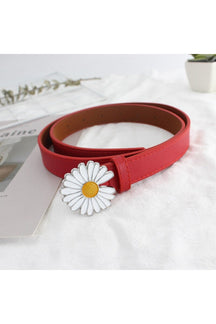 Indie Aesthetic Daisy Pu Belt