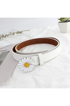 Indie Aesthetic Daisy Pu Belt