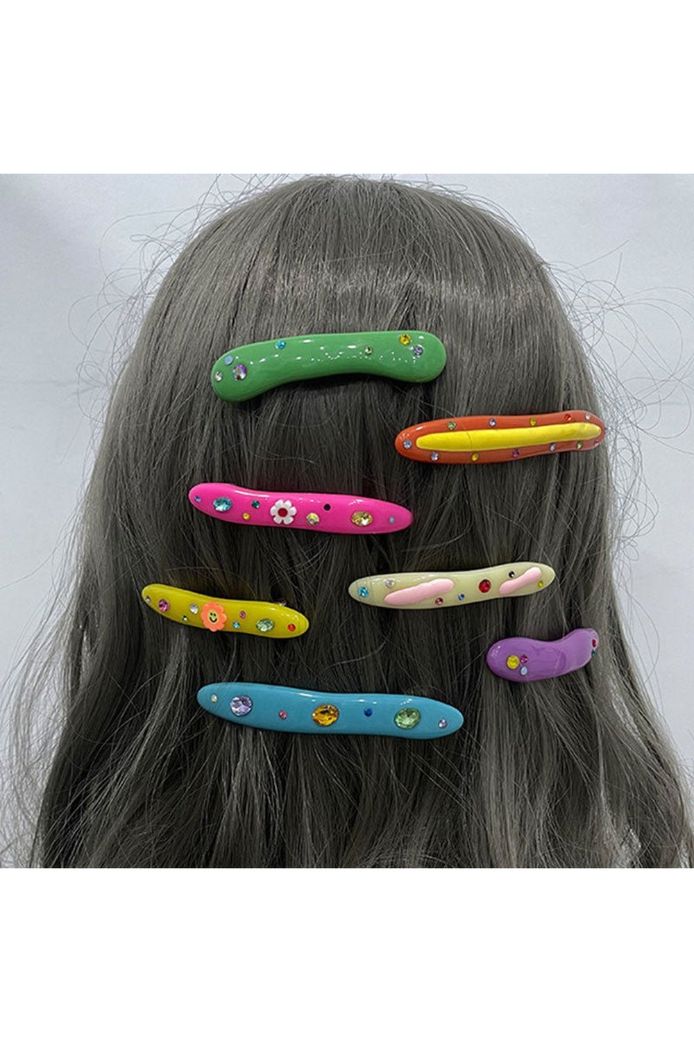 Indie Style Colorful Hair Clips