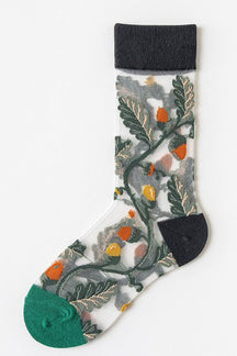 Jacquard Creative Socks