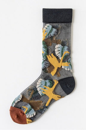 Jacquard Creative Socks