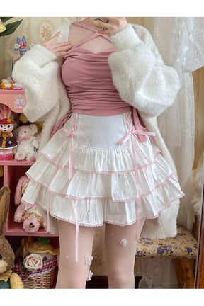 Kawaii Ball Gown Mini Skirt