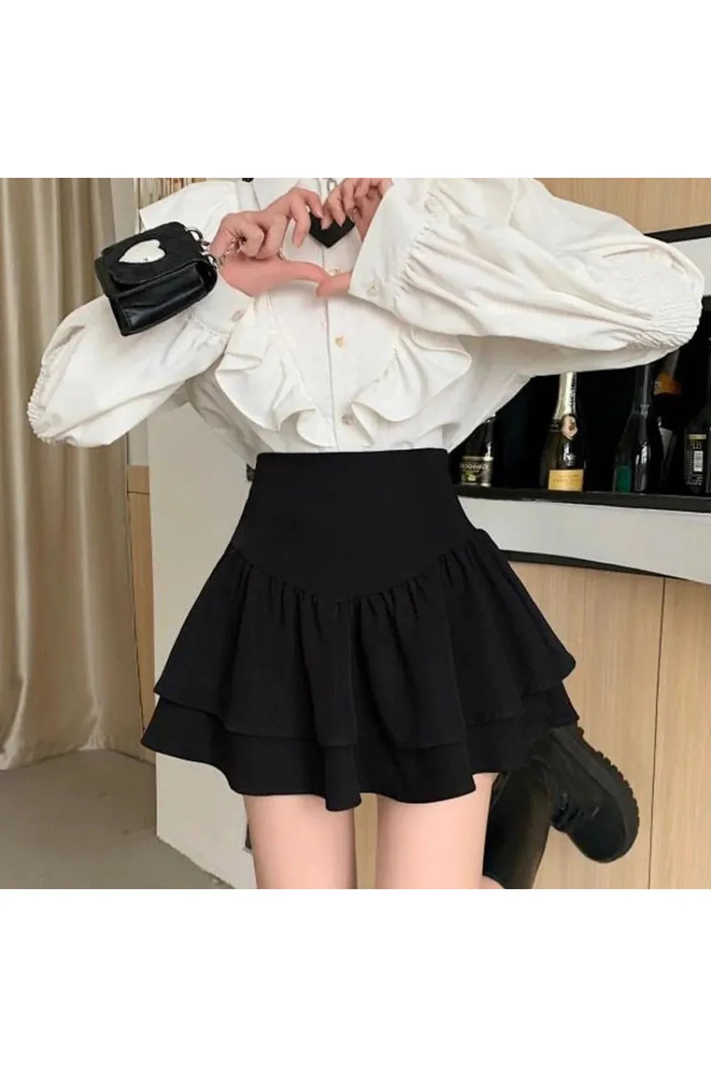 Kawaii High Waist Mini Skirt