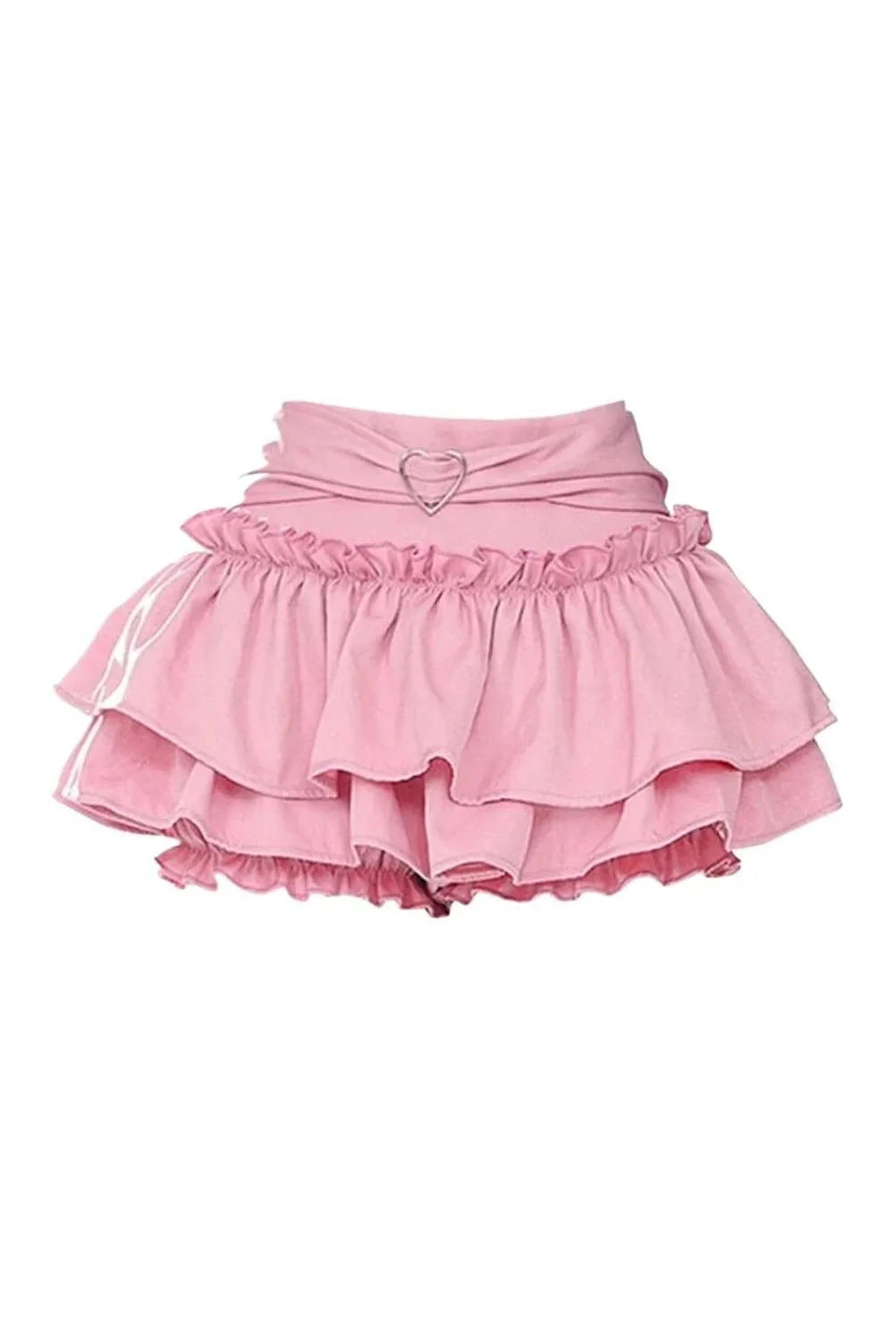 Pink Kawaii Japanese Mini Skirt with adorable flair.