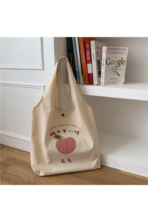 Adorable "Kawaii Korean Strawberry Shopping Bag" in yiketao.