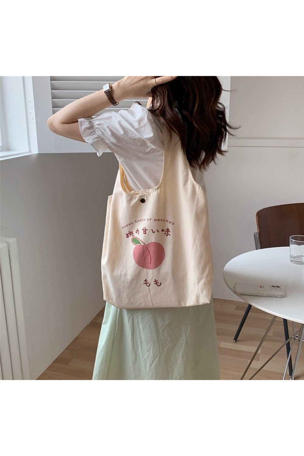 Kawaii Korean Cute Strawberry Shopping Bag