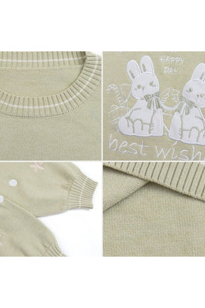 Kawaii Rabbit Loose Sweatshirt