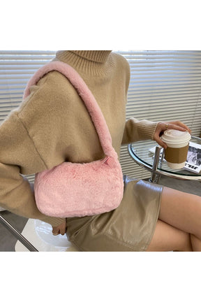 Kawaii Soft Plush Shoulder Bag