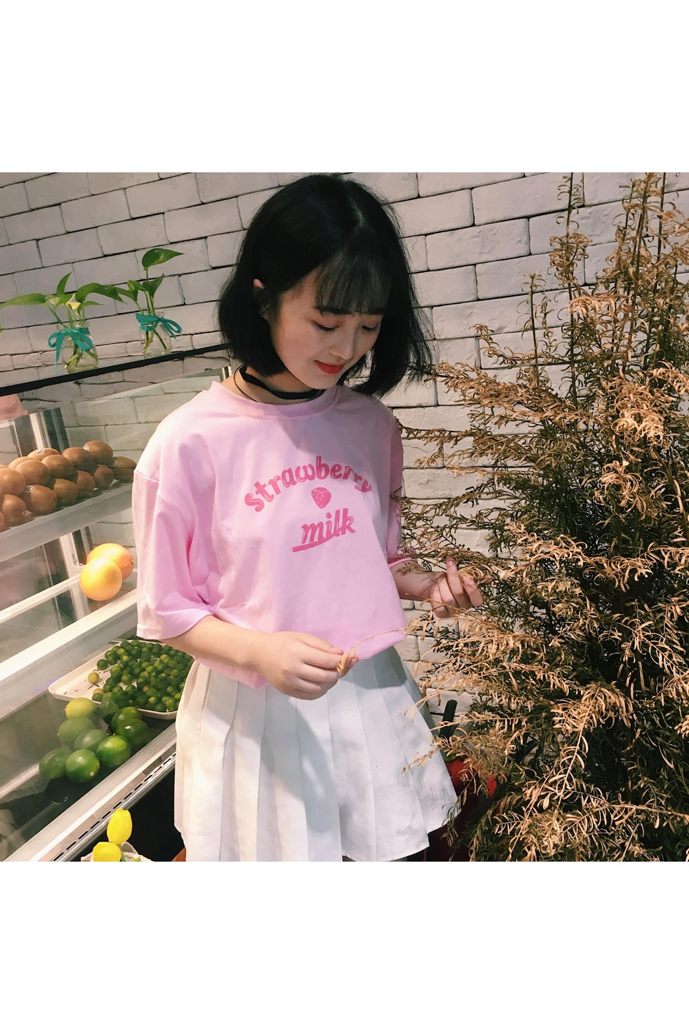 Kidcore T-shirts "Strawberry Milk"