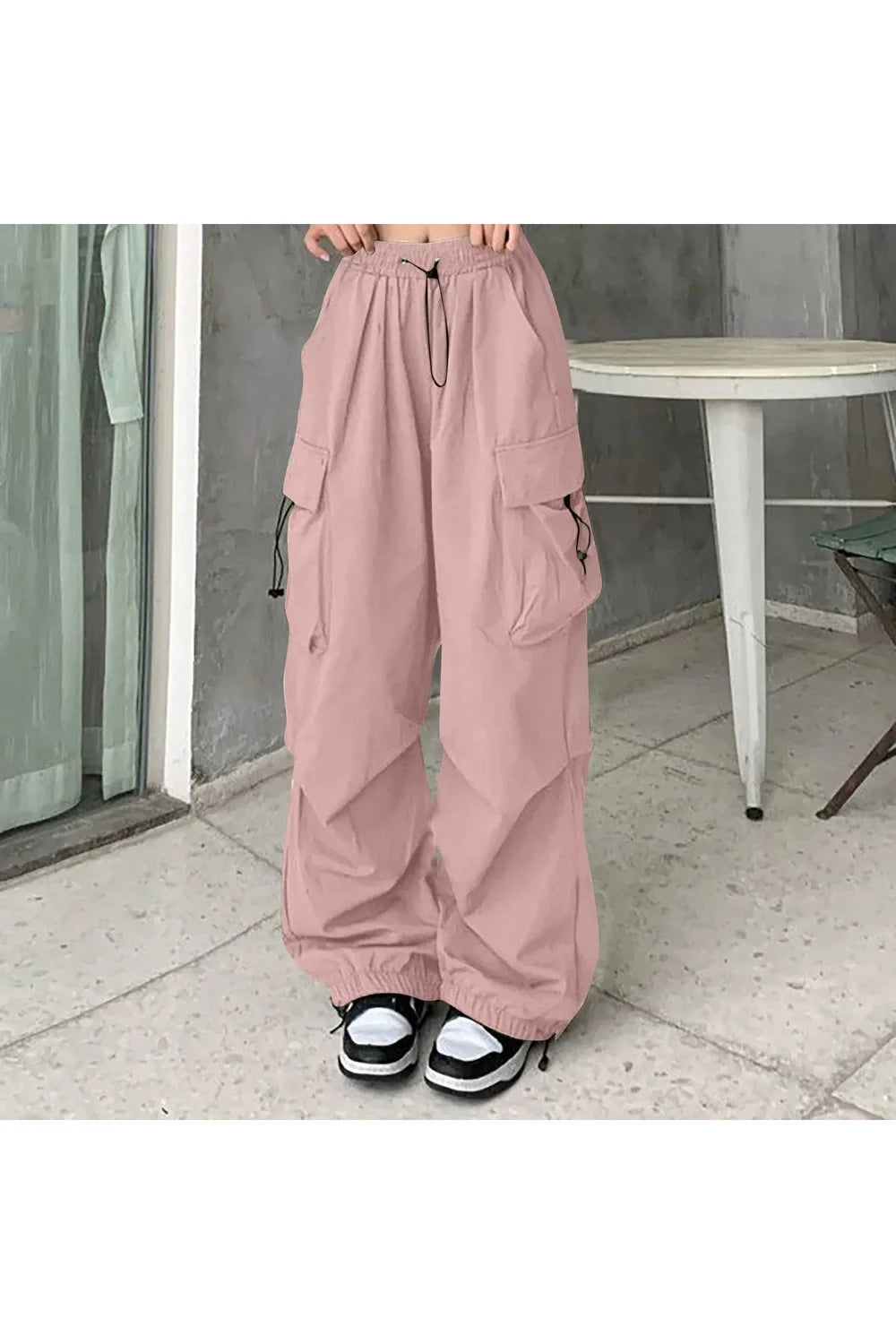 Korean Baggy Cargo Pants