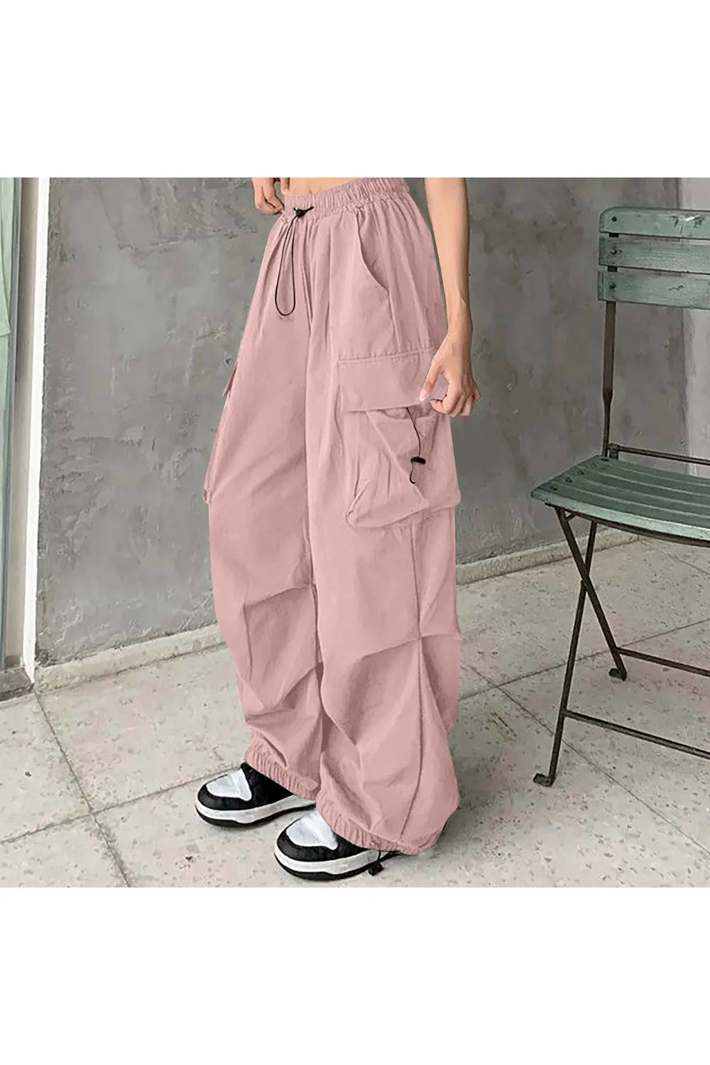 Korean Baggy Cargo Pants