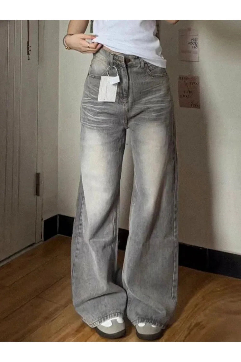 Korean Baggy Denim Pants