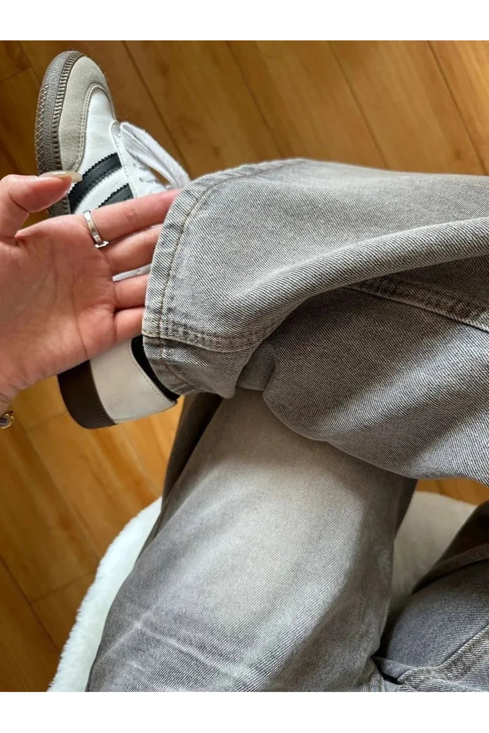 Korean Baggy Denim Pants